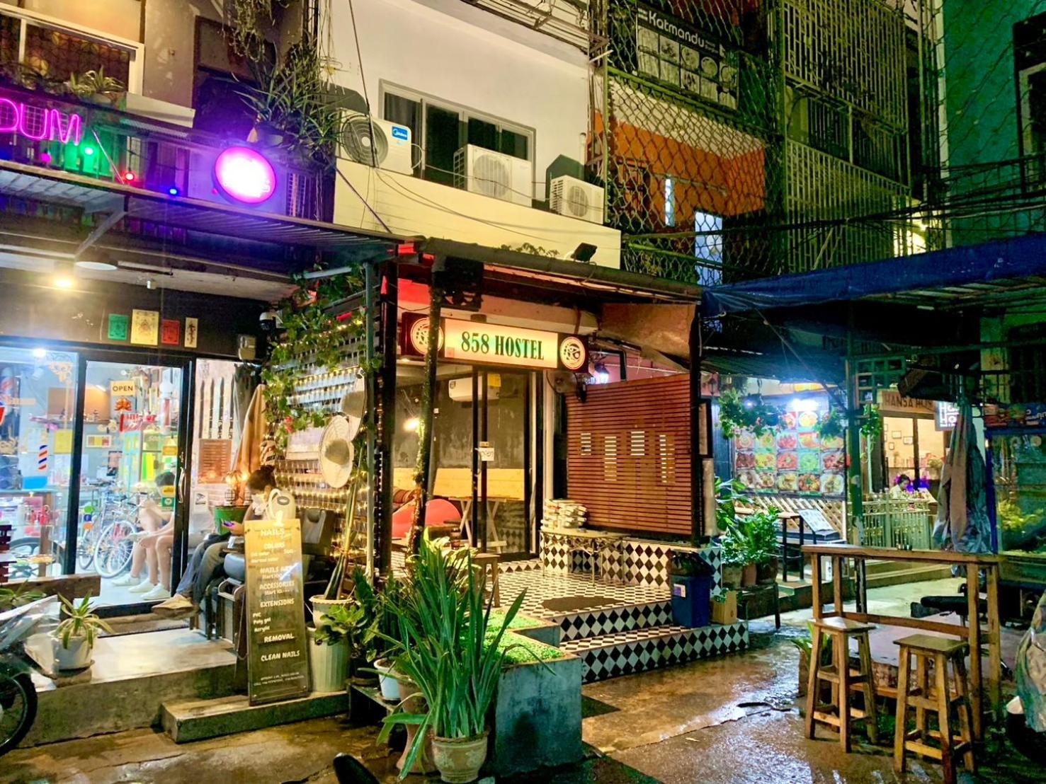 858Hostel Bkk In Khaosan Road Bangkok Buitenkant foto